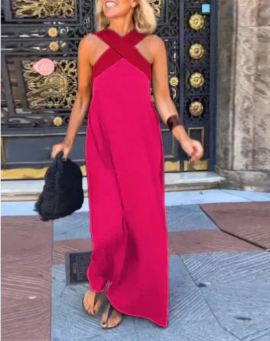 Quirine™ | Abito Maxi con Drappeggio