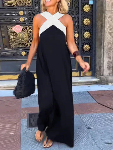 Quirine™ | Abito Maxi con Drappeggio