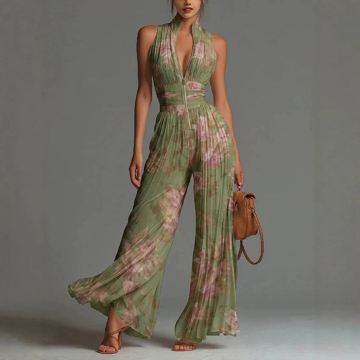 Isbel™ | Tuta Elegante Floreale