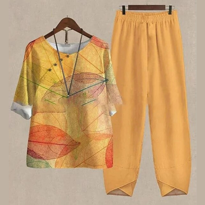 Lilou | Completo camicia e pantaloni comodi e chic