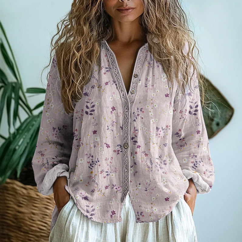 Brianna | Camicia Elegante Fantasia Vintage
