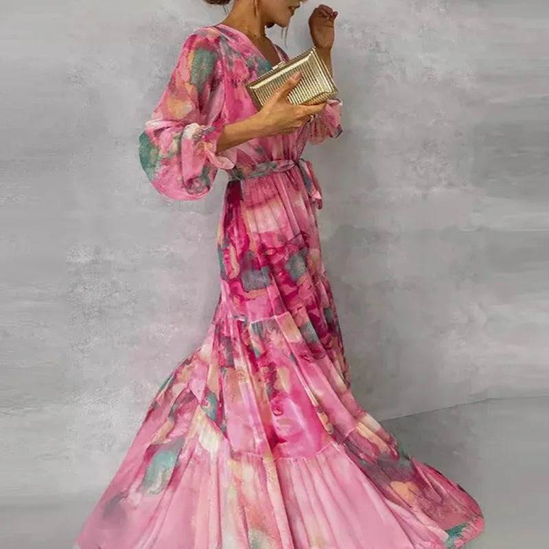 Sophie | Abito Floreale Elegante