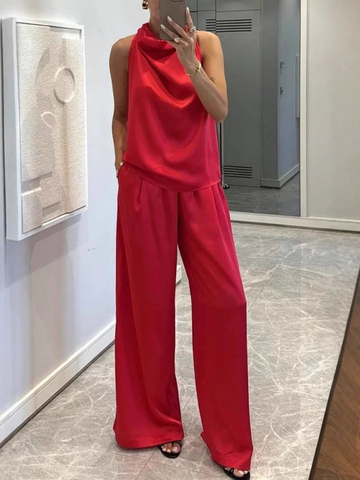 Seluné | Coordinato Due Pezzi Elegante Fluido