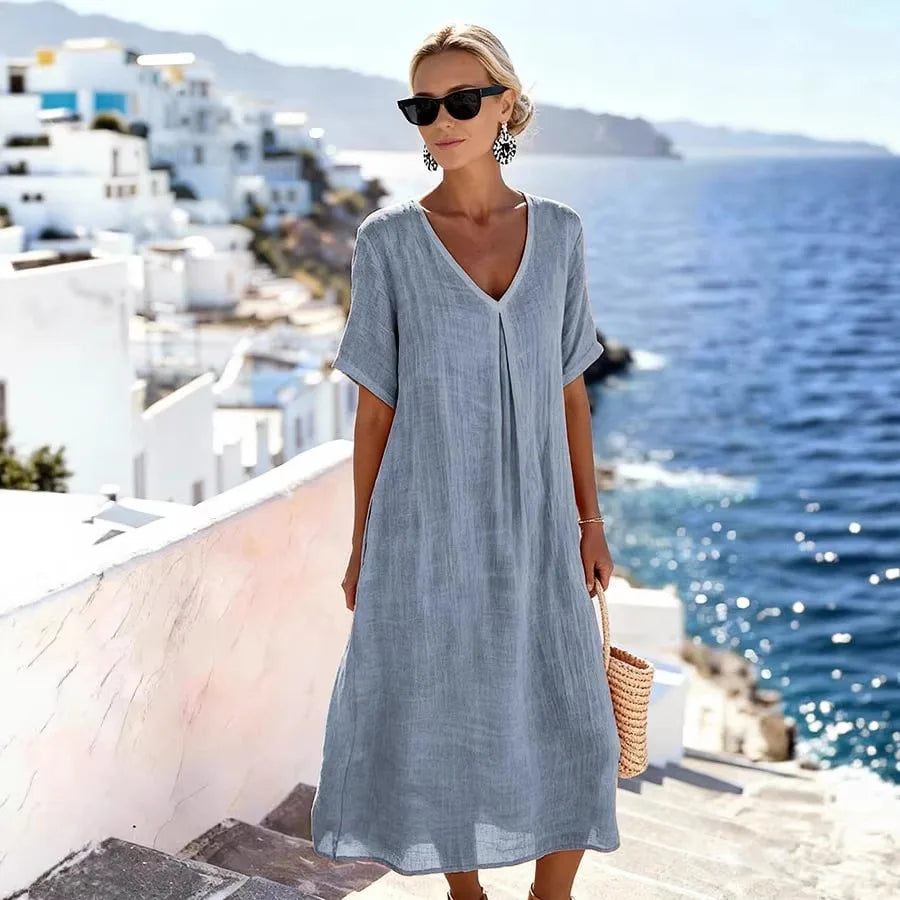 Wrenley™ | Abito Maxi Fluente e Rilassato