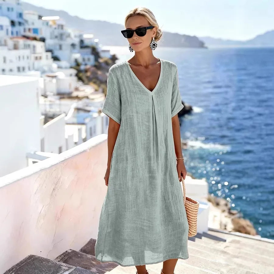 Wrenley™ | Abito Maxi Fluente e Rilassato