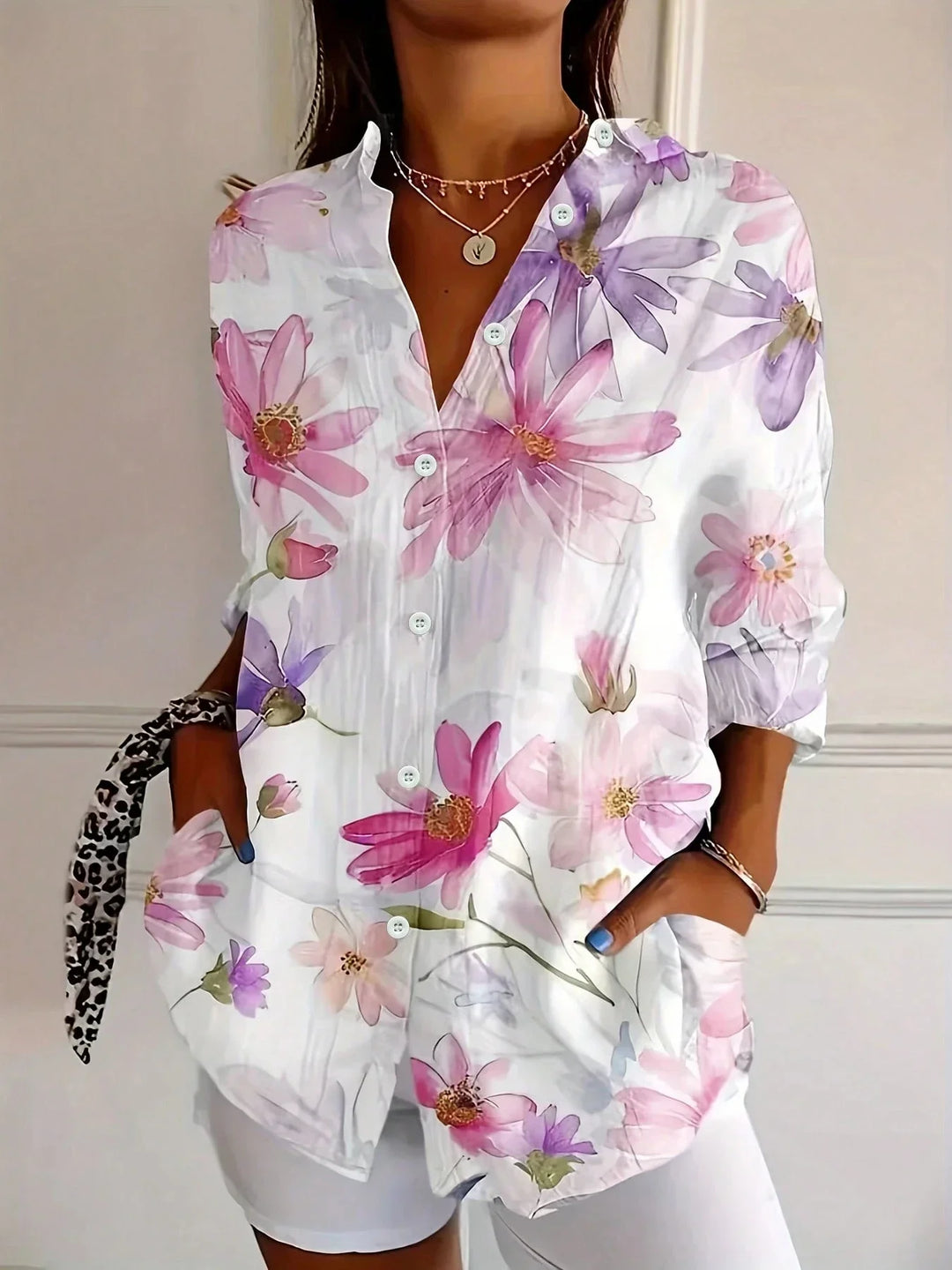 Terri™ | Blusa colorata con stampa vivace