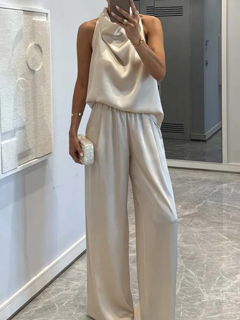 Seluné | Coordinato Due Pezzi Elegante Fluido