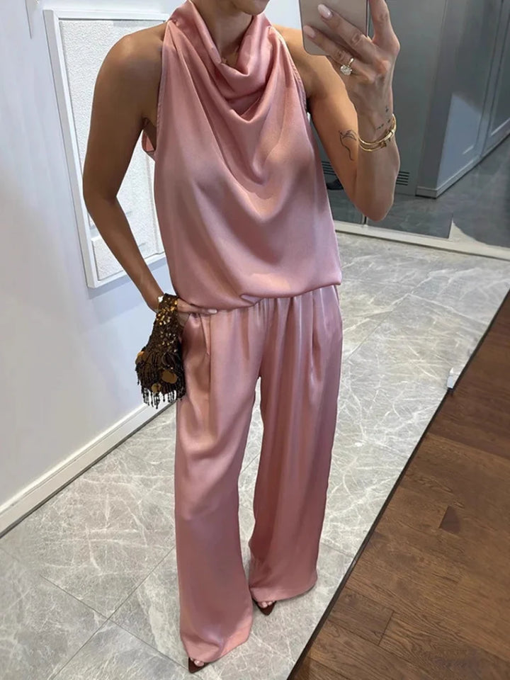 Seluné | Coordinato Due Pezzi Elegante Fluido