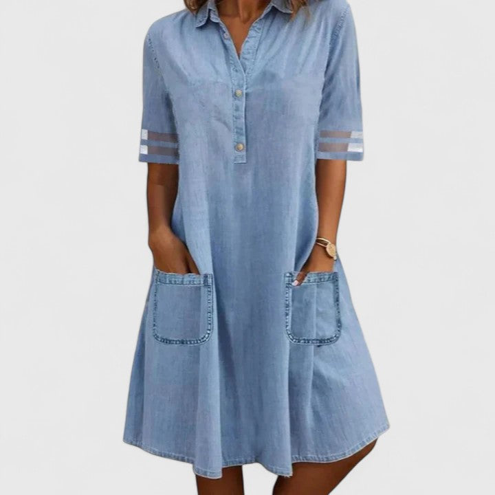 Brittany | Abito Denim Valorizzante