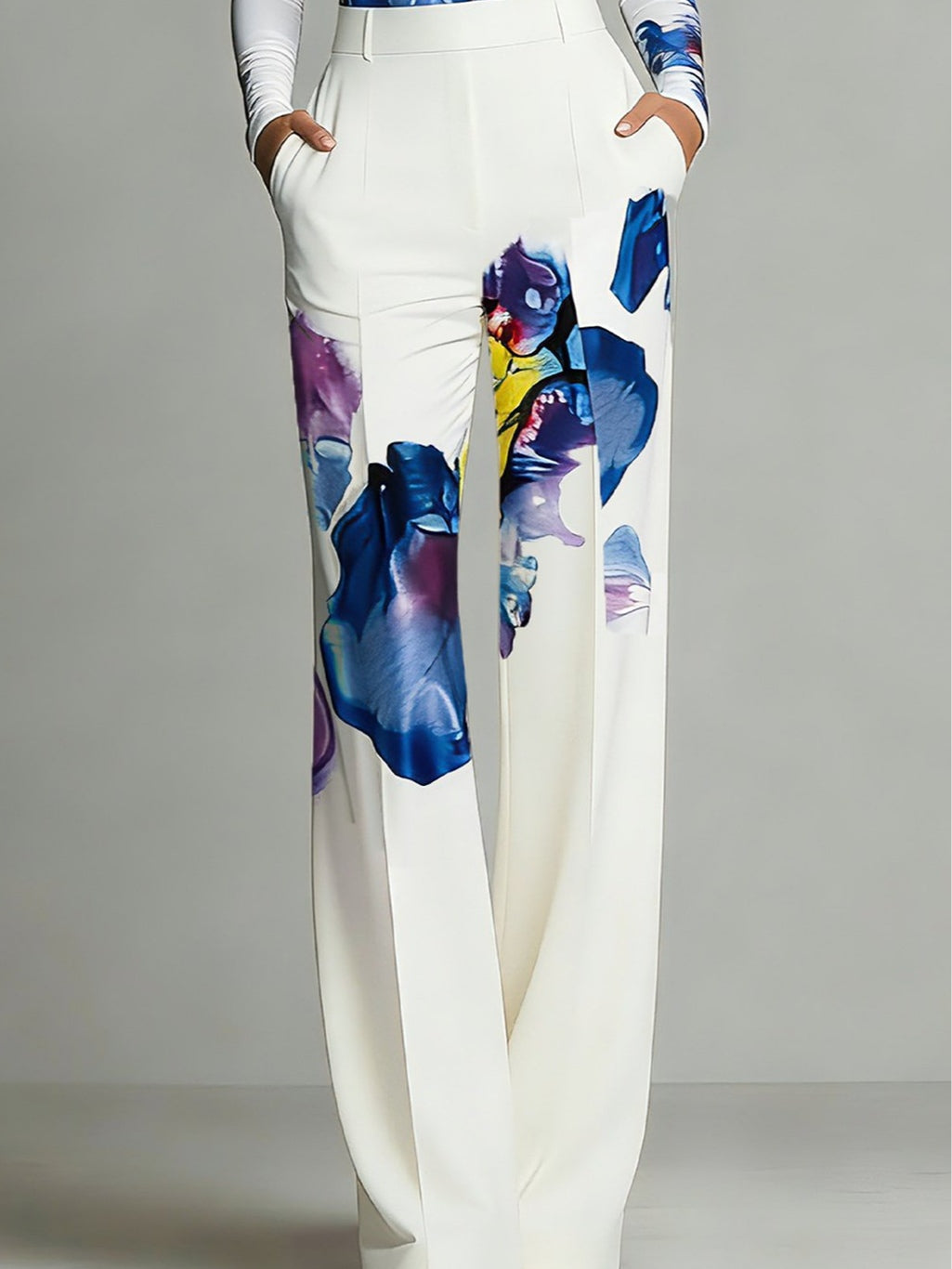 Sienna | Completo Color Block con Girocollo e Pantaloni
