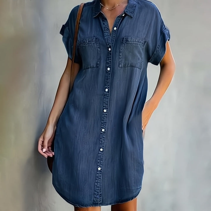 Helen | Abito Camicia con Bottoni