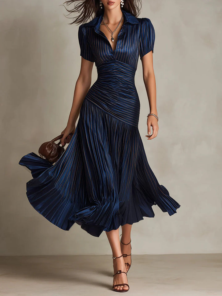 Florence | Abito maxi elegante in chiffon
