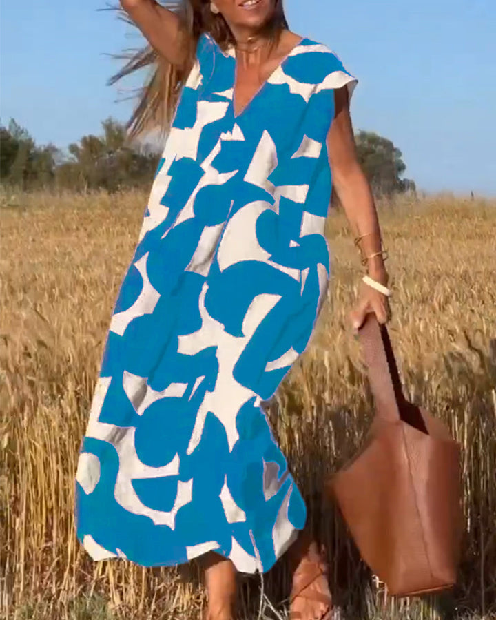 Kendall™ | Abito con Fantasia Astratta