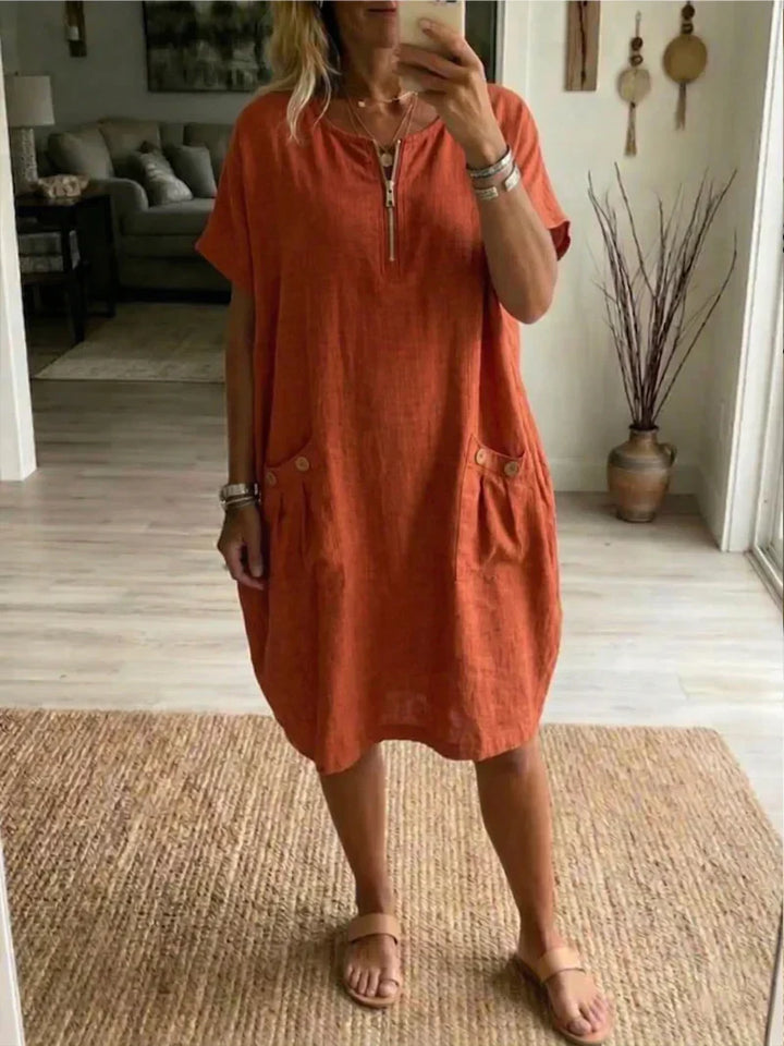Pascale™ | Abito Maxi con Zip