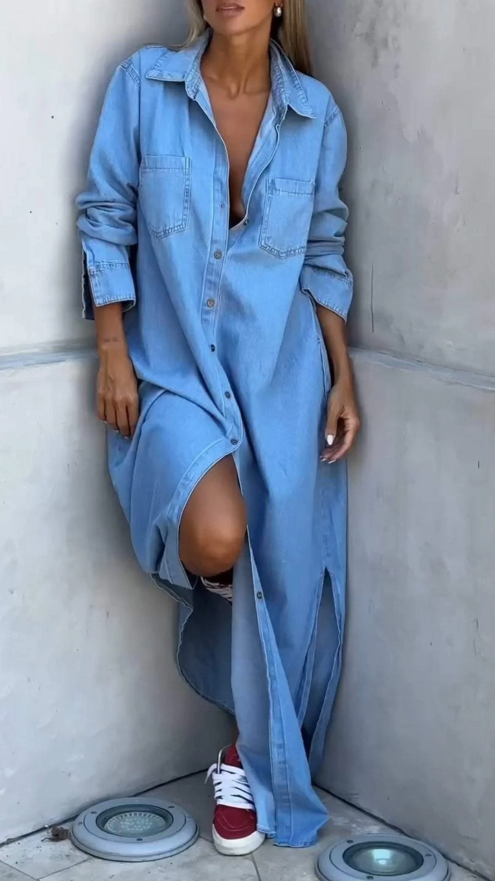 Delana | Abito chemisier casual elegante