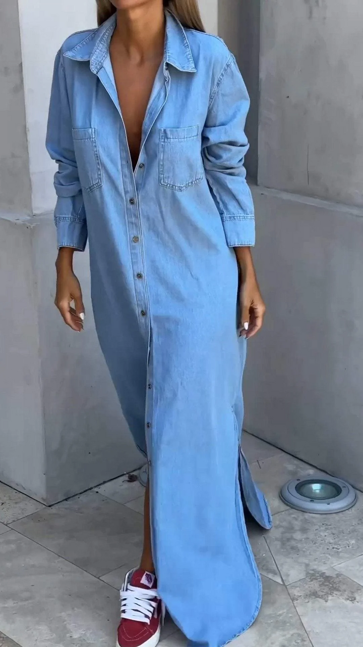 Delana | Abito chemisier casual elegante