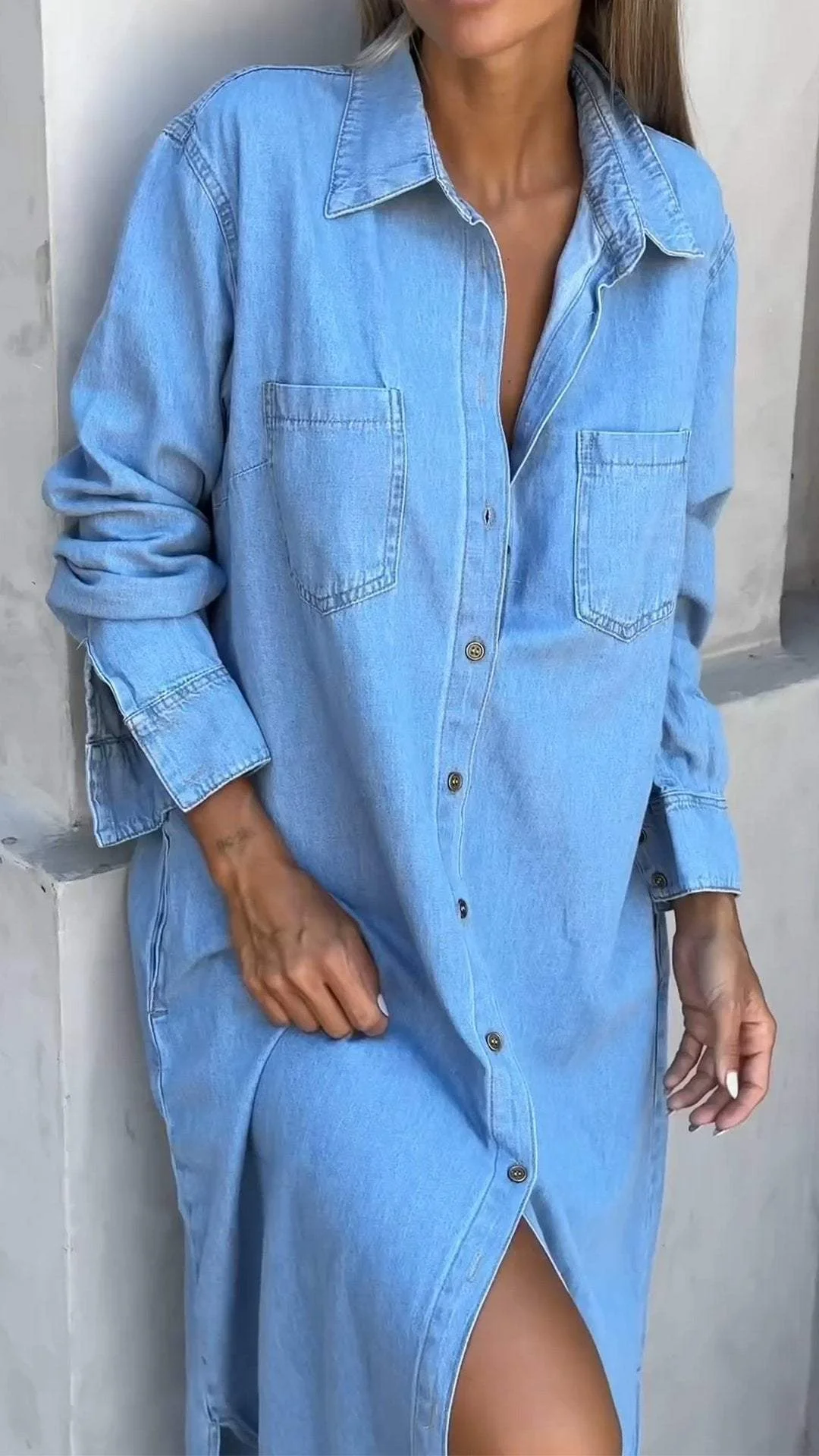 Delana | Abito chemisier casual elegante