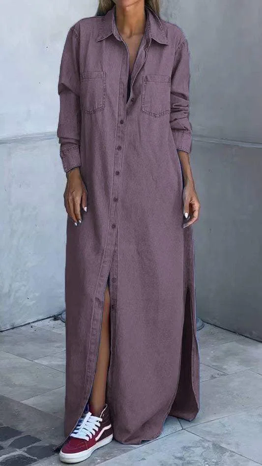 Delana | Abito chemisier casual elegante