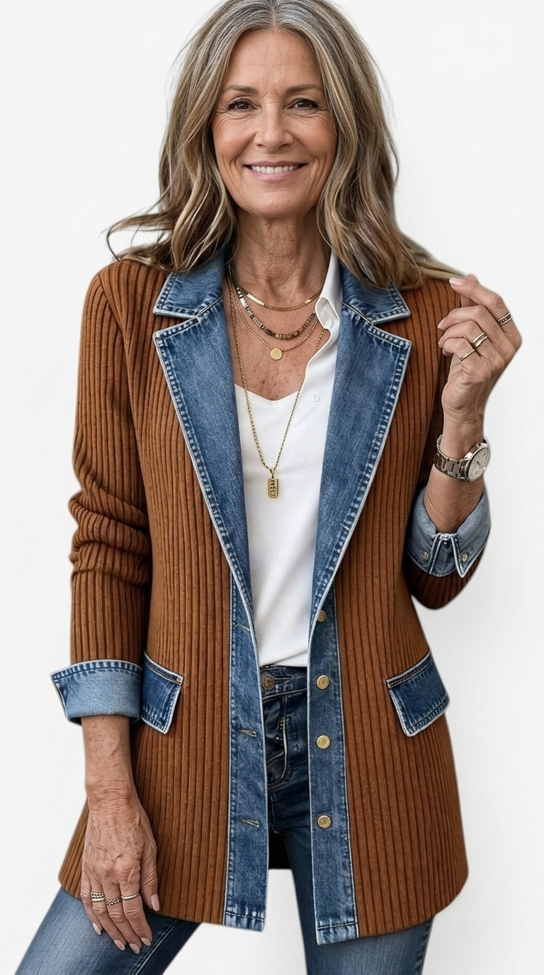 Margaret | Giacca con Mix di Stile