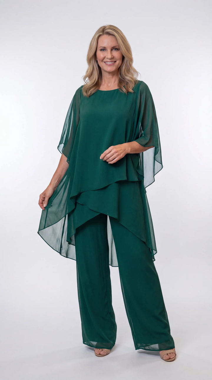 ELARA | Coordinato Palazzo Fluido per Eleganza e Comfort