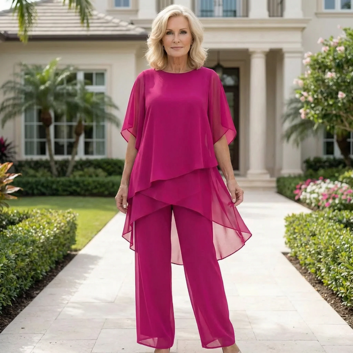 ELARA | Coordinato Palazzo Fluido per Eleganza e Comfort