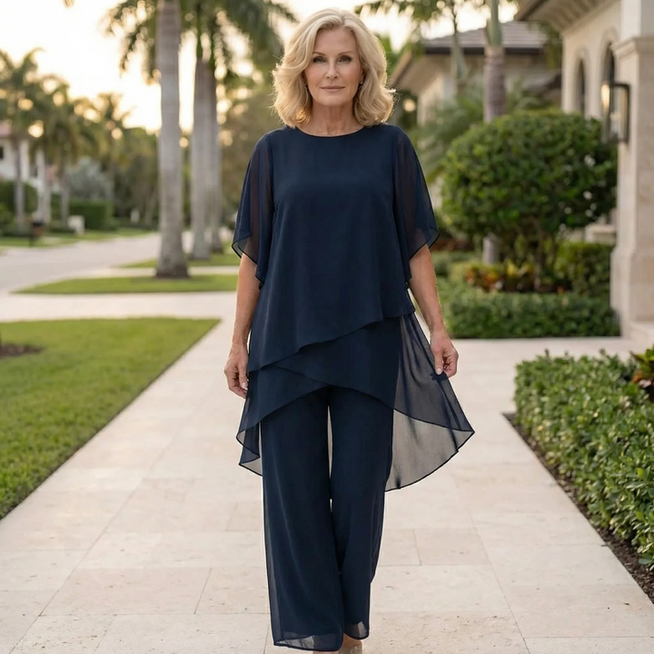 ELARA | Coordinato Palazzo Fluido per Eleganza e Comfort