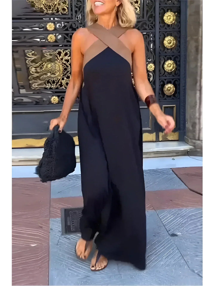 Quirine™ | Abito Maxi con Drappeggio