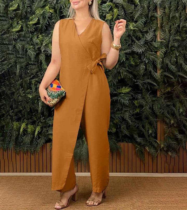 Betsy - Tuta Elegante Senza Maniche