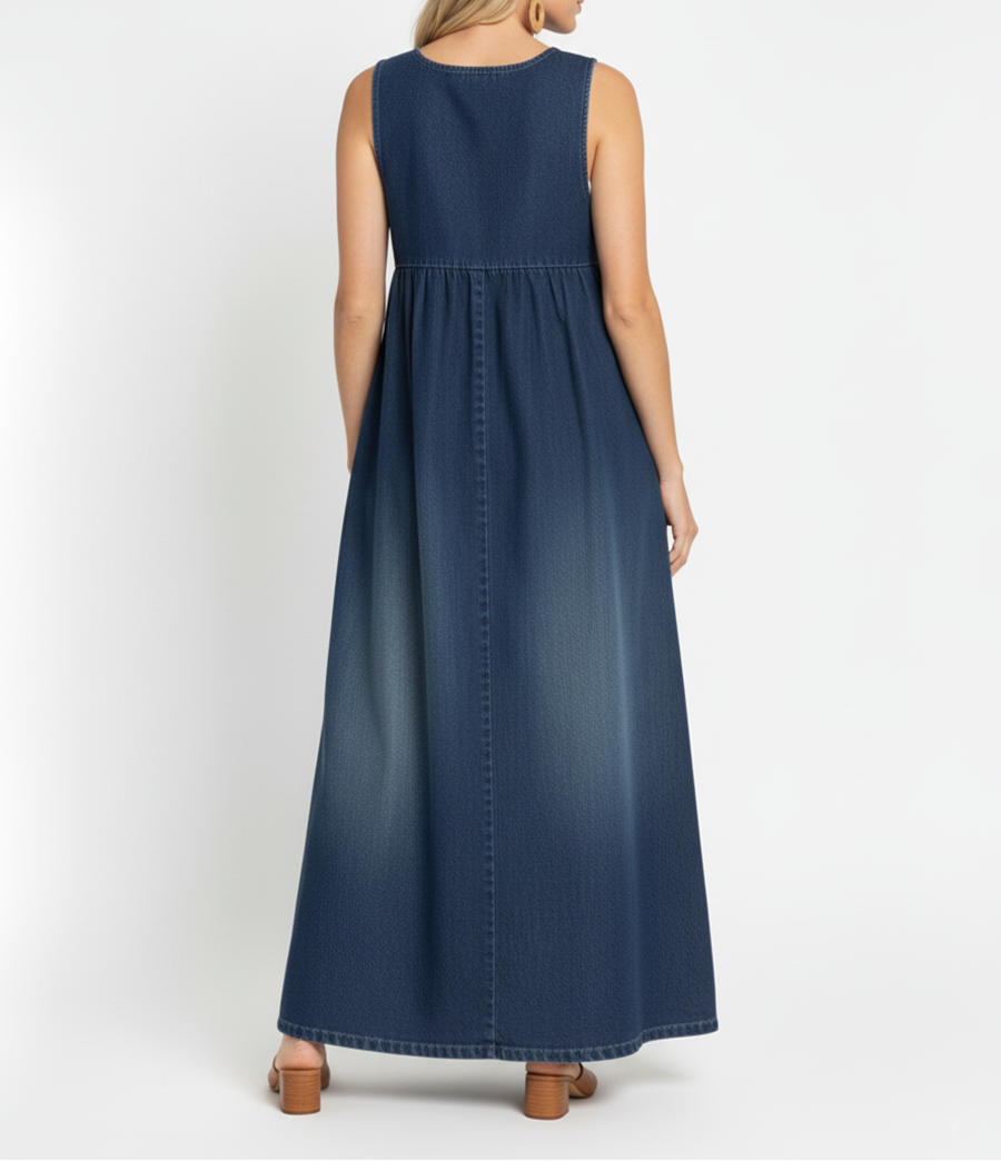 Karen | Abito Maxi Denim Vintage