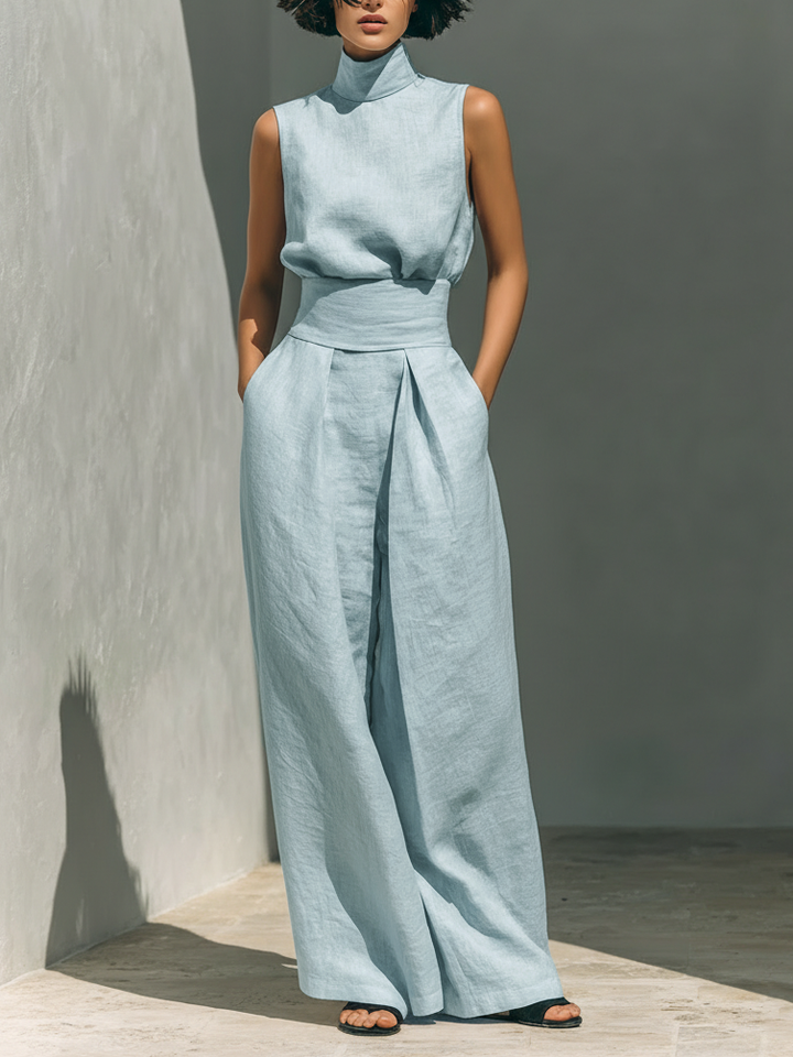 Ariana | Coordinato Elegante a Gamba Larga