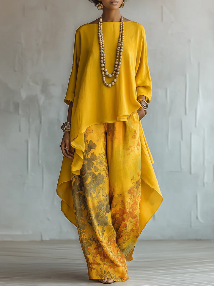 Fiorella™ | Coordinato Boho Estivo Due Pezzi