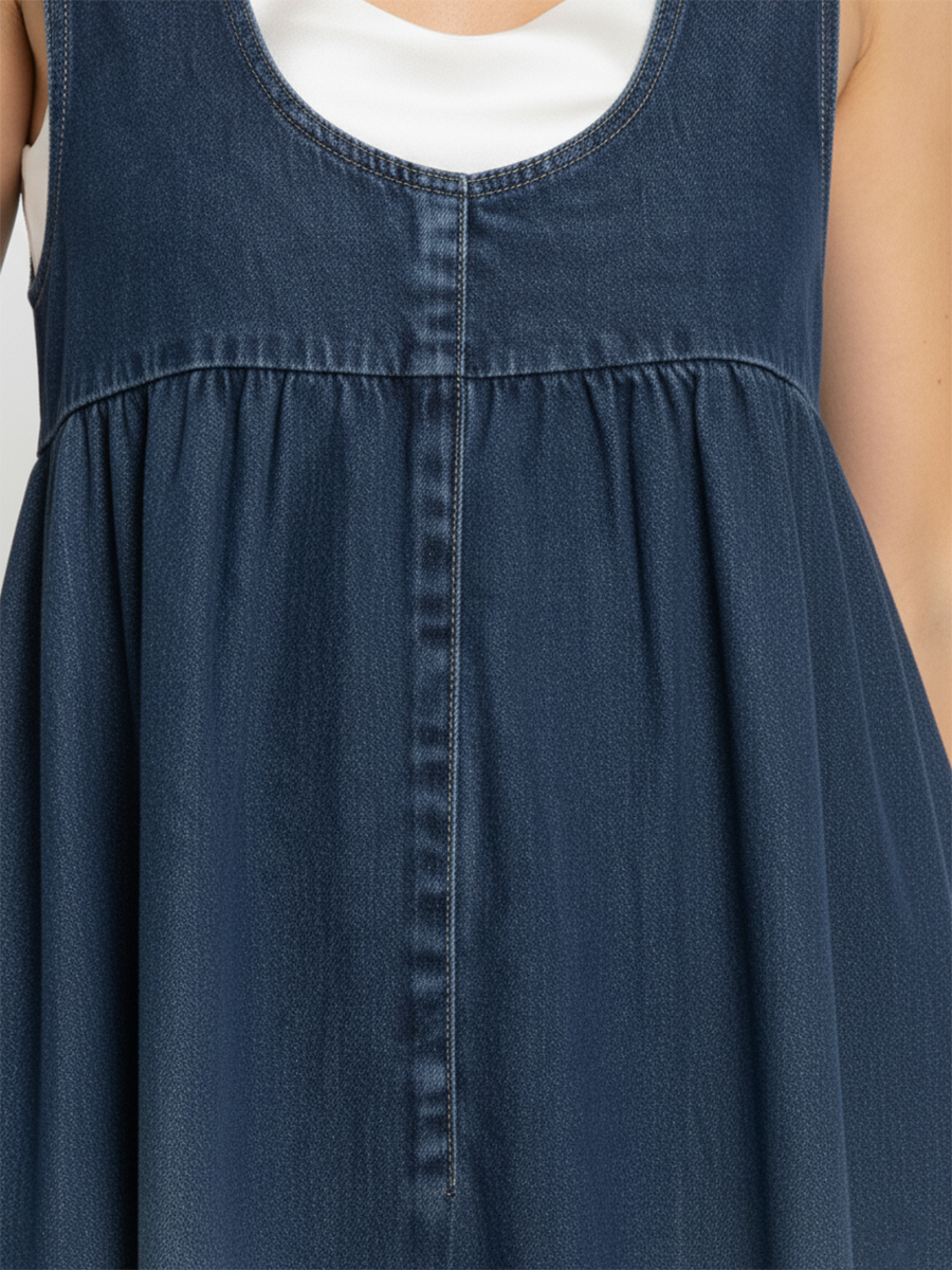 Karen | Abito Maxi Denim Vintage