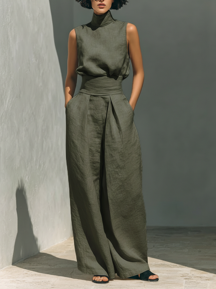 Ariana | Coordinato Elegante a Gamba Larga