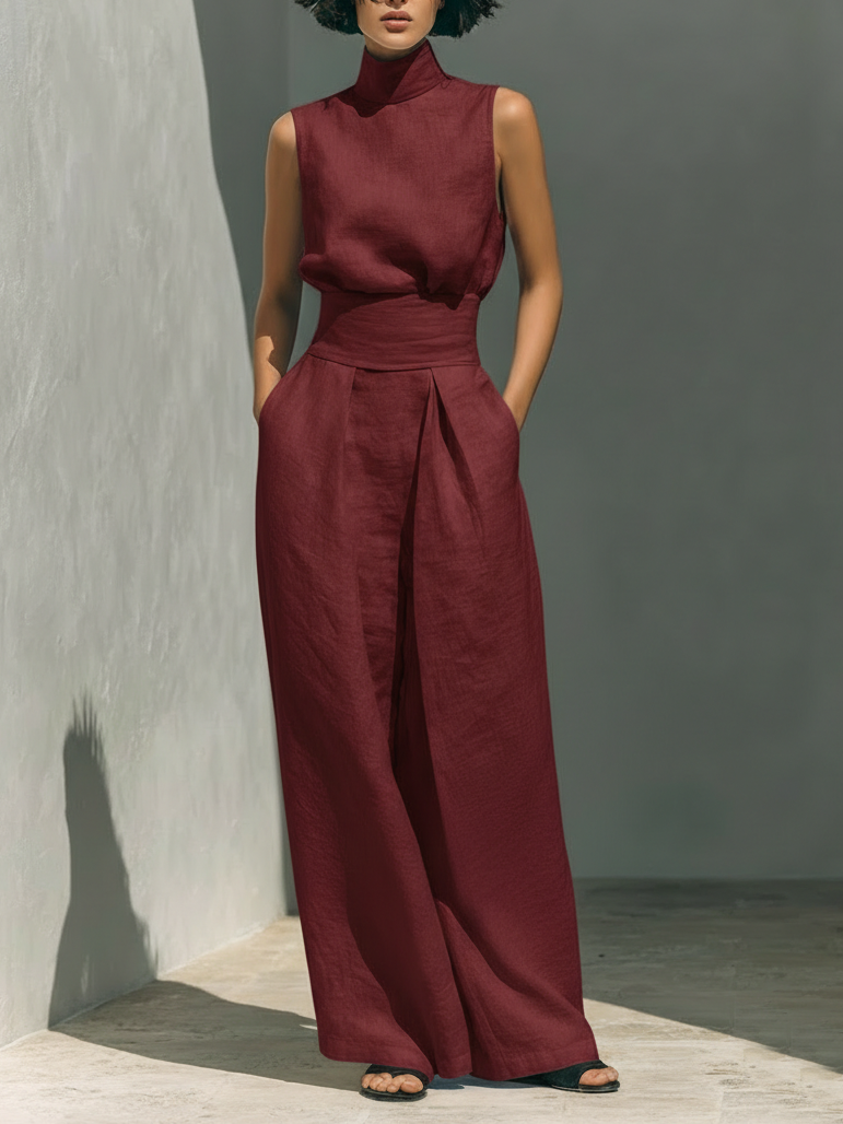 Ariana | Coordinato Elegante a Gamba Larga