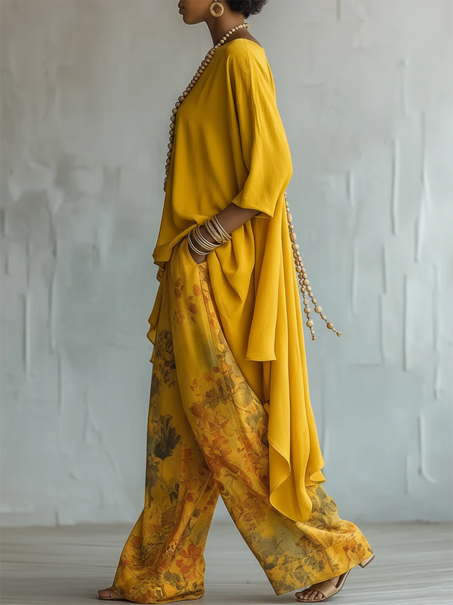 Fiorella™ | Coordinato Boho Estivo Due Pezzi