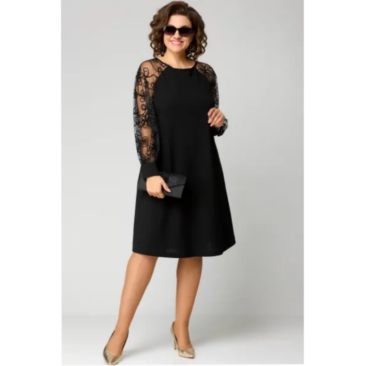 Elara™ | Abito elegante in pizzo