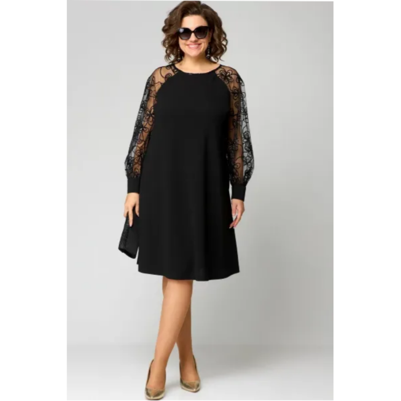 Elara™ | Abito elegante in pizzo