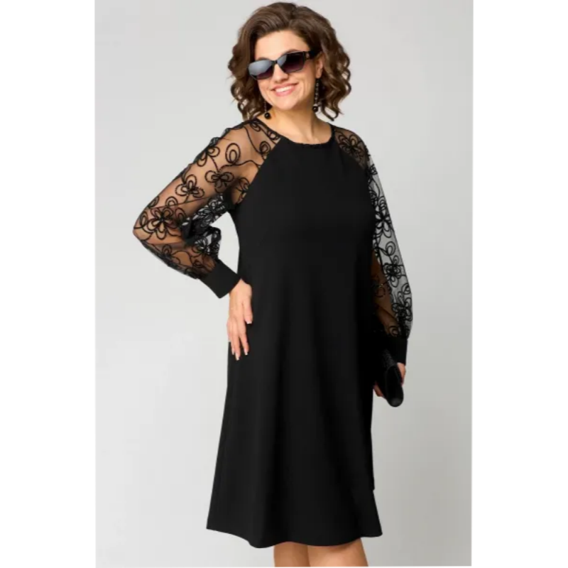 Elara™ | Abito elegante in pizzo