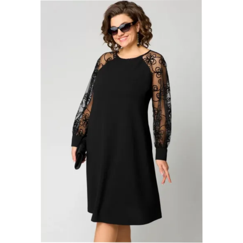 Elara™ | Abito elegante in pizzo
