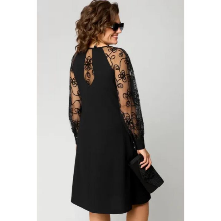 Elara™ | Abito elegante in pizzo