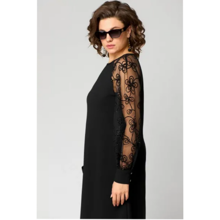 Elara™ | Abito elegante in pizzo