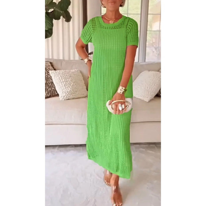 Bethany™ | Abito Maxi Lungo Cut-Out + Sottoveste Inclusa