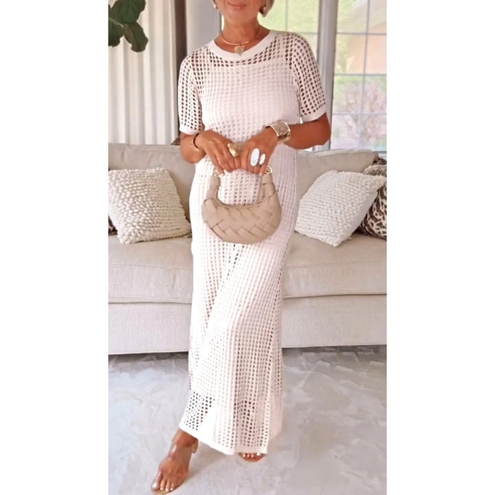 Bethany™ | Abito Maxi Lungo Cut-Out + Sottoveste Inclusa