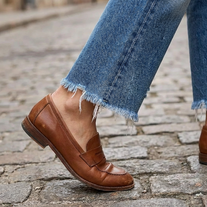 Aberjean™ | Jeans Cropped Dritti Retro